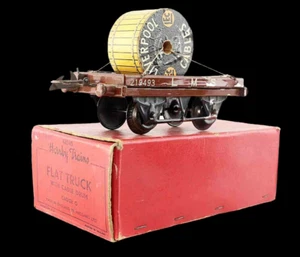 Train echelle O HORNBY WAGON CABLE LIVERPOOL / jouet ancien antique toy - Imagen 1 de 7