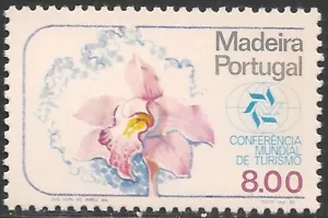 Portugal - Madeira #72 (A7) VF MNH - 1980 8e Orchid Flower - Picture 1 of 1