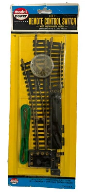 HO Scale Model Power Left Remote Control Switch #50 NIP - Image 1 of 2
