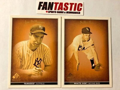 2002 Upper Deck SP Legendary Cuts Baseball Card YOU PICK - Image 1 of 2