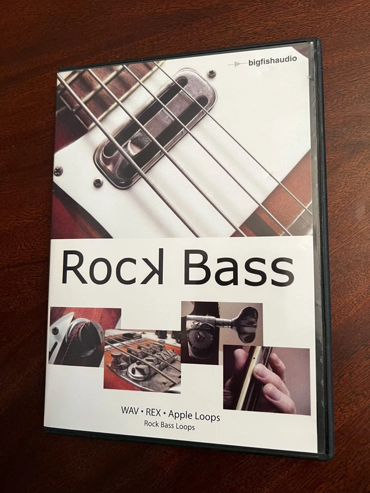 Big Fish Audio - Rock Bass - Audio Loops CD - Image 1 of 1