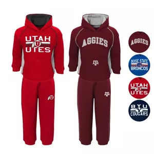 Juego de suéteres con capucha y lana y pantalones ""ventilador clásico"" (2) piezas de la NCAA para niños (4-7) - Imagen 1 de 19