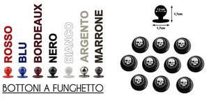 Bottoni Funghetto Giacca Cuoco Chef Kochjacke Giblor's Isacco Ego Chef Tutti i - Imagen 1 de 20