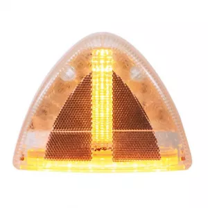 30 LED Peterbilt Low Profile Turn Signal Light - Amber LED/Clear Lens - Picture 1 of 3