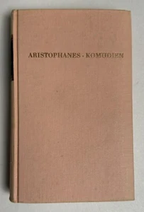 ARISTOPHANES COMEDIES TRANSLATED BY DROYSEN GERMAN VOLLMER 1958 - Picture 1 of 15