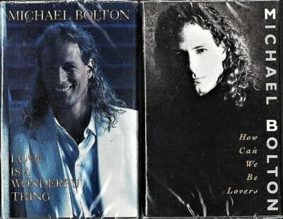 MICHAEL BOLTON: How Can We Be Lovers + Love is a Wonderful Thing- 2 Cass Singles - Image 1 of 3