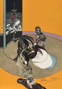 BULLFIGHT * Francis Bacon * LARGE A3 SIZE QUALITY CANVAS PRINT - Picture 1 of 1