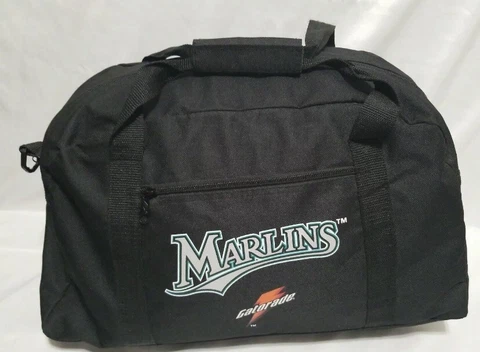 Vintage Florida marlins MLB duffel bag 18×10" Shoulder Strap Included Cover