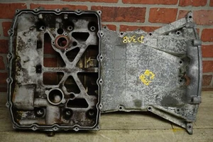 1998-2001 JAGUAR XJ8 VANDEN PLAS 4.0L V8 GASOLINE FRONT UPPER ENGINE OIL PAN OEM - Picture 1 of 8