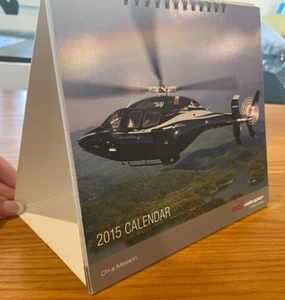 2015 Bell Helicopter Textron Appointment Calendar Bell XV-15 206 Cobra AH-1J 222 - Picture 1 of 15