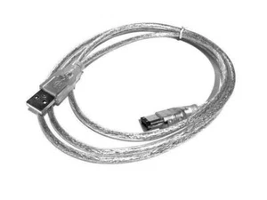USB MALE TO IEEE 1394 6 PIN FIREWIRE VIDEO TRAVEL SHIELDING CABLE ADAPTER - Picture 1 of 3