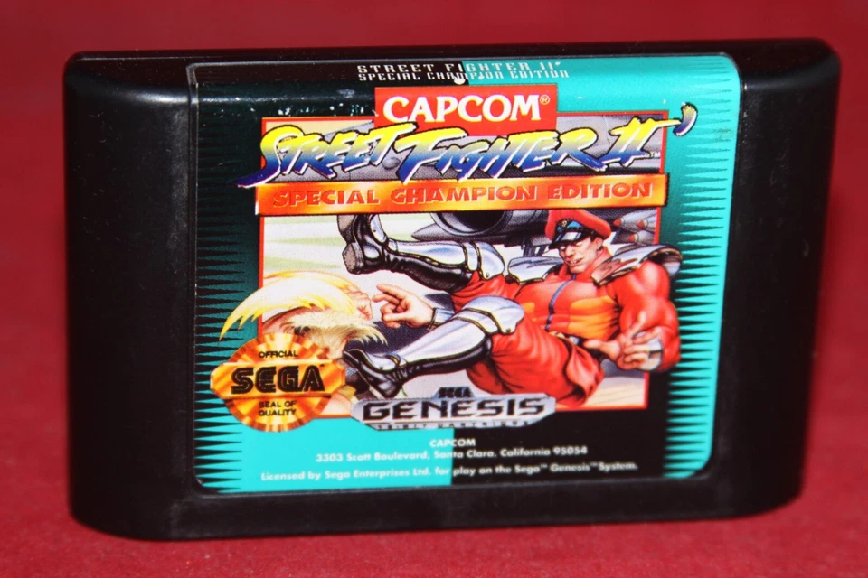 Street Fighter II 2 Special Champion Edition (Sega Genesis, 1993) Game Cartridge - Image 1 of 1