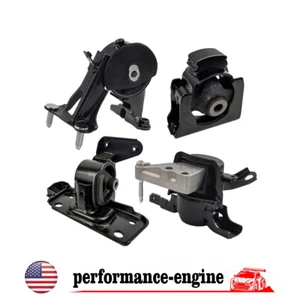 4PCS Engine Motor & Trans Mount Set For 2009-2012 Toyota RAV4 2.5L 4WD - Picture 1 of 8