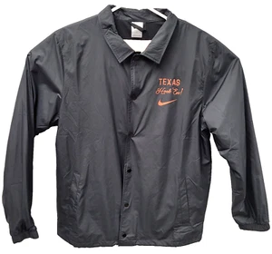 Chaqueta universitaria para hombre Nike Texas Longhorns en negro FJ8933-010 talla pequeña - Imagen 1 de 4