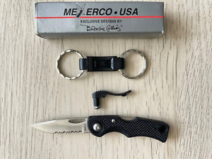 Meyerco USA MCS Camps Blackie Collins Folding Knife AUS-8 Seki-Japan