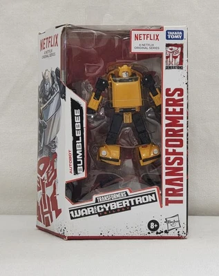 Hasbro 2020 Netflix Transformers War For Cybertron Autobot Bumblebee (pkg wear) - Image 1 of 4