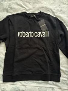 Sudadera negra Roberto Cavalli talla M - Imagen 1 de 4