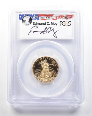 American Gold Eagle Moy 2015-W $10 FDOI Philadelphia 1/4 OZ PR70 DCAM PCGS *3774 Foto 1 de 3