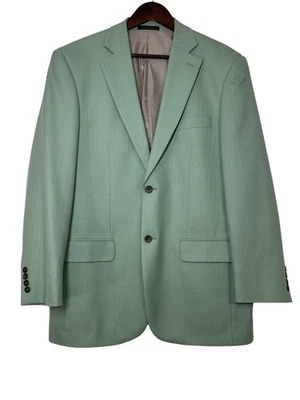 Pendleton Mens 42R Green Wool Suit Jacket Blazer Sports Coat Summer Luxury Class - Image 1 of 4