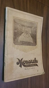 1925 Vintage Monarch Malleable Electric Cookbook Book of Cookery - Picture 1 of 16