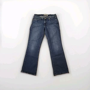 Levi's Damen 529 Größe 10 Mid Rise Curvy Boot Cut Denim Jeans 30 x 30 2014 - Bild 1 von 6