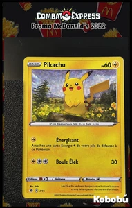 Pokemon Karte Pikachu 7/15 Holo Promo MC Donalds 2022 DE NEU - Bild 1 von 1
