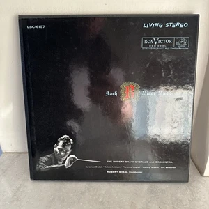 Bach, The Robert Shaw Chorale – B Minor Mass - LP Box Set - VG+/VG+ - Picture 1 of 2