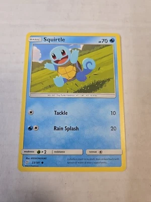 Squirtle 23/181 Sm-Team Up Regular- Pokemon- Tcg - Image 1 of 2