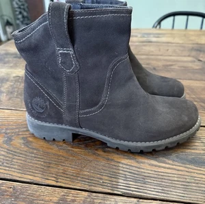 Timberland Earthkeepers Willis stivaletti impermeabili in pelle scamosciata taglia 8,5 marrone - Foto 1 di 9