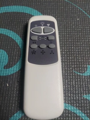 Universal Ceiling Fan Remote Model: TR313A White, Tested Good - Image 1 of 4