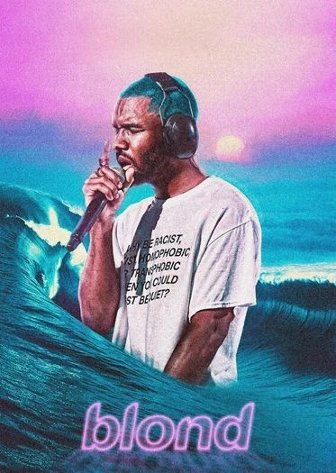 Frank Ocean - Blond -  A4 Mini Print/Poster - Image 1 of 1