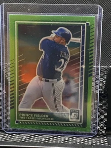 Prince Fielder 2025 Donruss Optic Lime Green #134/149 #62 - Brewers - Picture 1 of 2