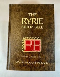Vintage The Ryrie Study Bible, New American Standard 1978 Personalized Embossed - Bild 1 von 6