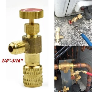 Flow Control Valve Control Valve Adapter Air Conditioning Charging Port R22 - Picture 1 of 12