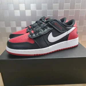 Air Jordan 1 Low Flyease GS Alternate Bred Toe 6Y / Women 7.5 DN4639-066 AJ1 - Picture 1 of 10