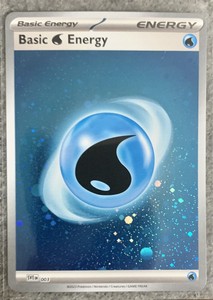 Basic Water Energy SVE EN 003 HOLO Scarlet & Violet 151 Pokemon Card MINT