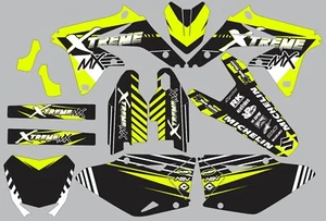 Graphics for 2008-2017 Suzuki RMZ450 RMZ 450 Shroud Decal Kit Sticker - Picture 1 of 1