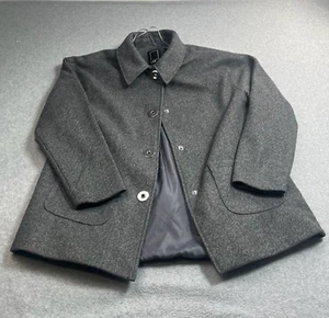 Lieb Coat Men Medium Gray Jacket Rivet Heritage Academia Capsule Minimalist - Picture 1 of 9