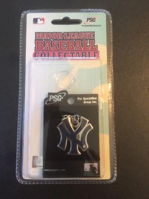 New York Yankees Chain Necklace Metal Logo MLB Licensed Jewelry New Factory Seal - Image 1 of 3