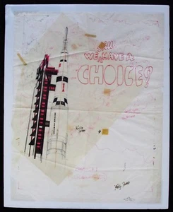 KELLY FREAS ZEICHNUNG WIR HABEN NOCH DIE AUSWAHL APOLLO VORLÄUFIG  - Bild 1 von 1