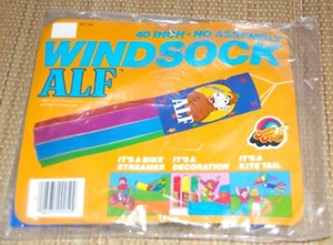 Vintage Alf Windsock 40" Spectra Star Kites Tail Streamer Decoration #26 - Picture 1 of 2