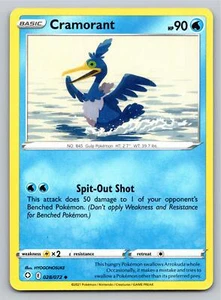 Cramorant 028/072 Uncommon Shining Fates Pokemon Card - NM Near Mint - Picture 1 of 2