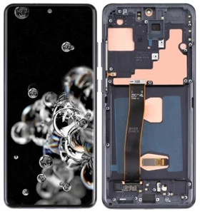 LCD i dotykowy, ekran zastępczy do Samsung Galaxy S20 ULTRA 5G G988 G988B OLED - Zdjęcie 1 z 4