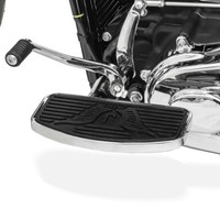 Trittbretter Fahrer-Sozius Mini für Harley Dyna Fat Bob/Low Rider/S schwarz Trittbretter Fahrer-Sozius Mini für Harley Dyna Fat Bob/Low Rider/S schwarz