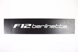 2012-17 Ferrari F12 OEM Dealership Showroom Sign Plate - Picture 1 of 6