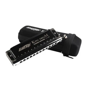 EASTTOP T12-48K Chromatic Harmonica Key of C 12Hole 48Tone Professional Mouth US - Picture 1 of 6