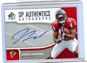 2006 SP Authentic Jariuos Norwood Rookie Autograph Card Atlanta Falcons - Bild 1 von 1