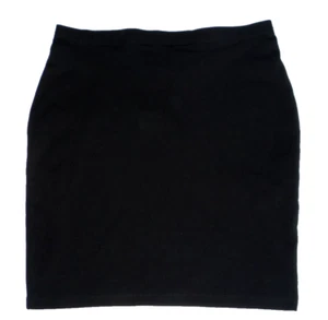 Gonna a tubino H&M Basic nera in misto cotone - Taglia M - Nuova con etichetta - Foto 1 di 4