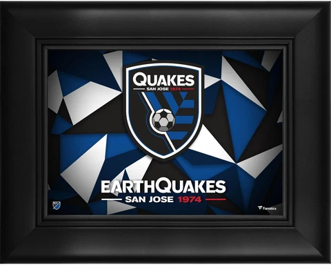 San Jose Earthquakes Framed 5" x 7" Team Logo Collage Cover