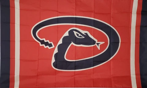 Arizona Diamondbacks ~ 3'X5' Flag ~ Indoor / Outdoor ~ FREE SHIPPING Cover
